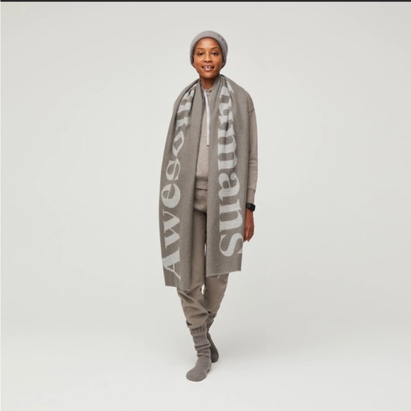 Figs Accessories - NWT Figs Awesome Humans Scarf in Fawn